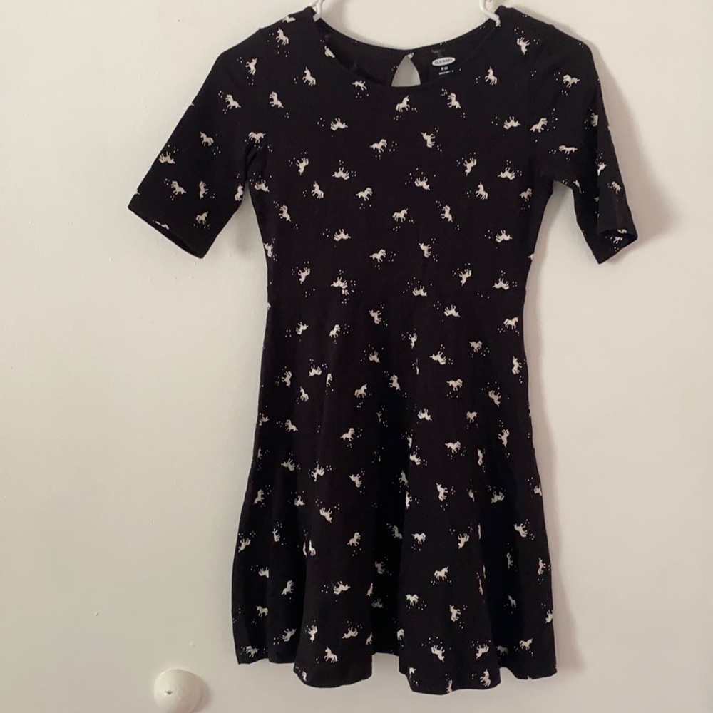 Black Unicorn Dress